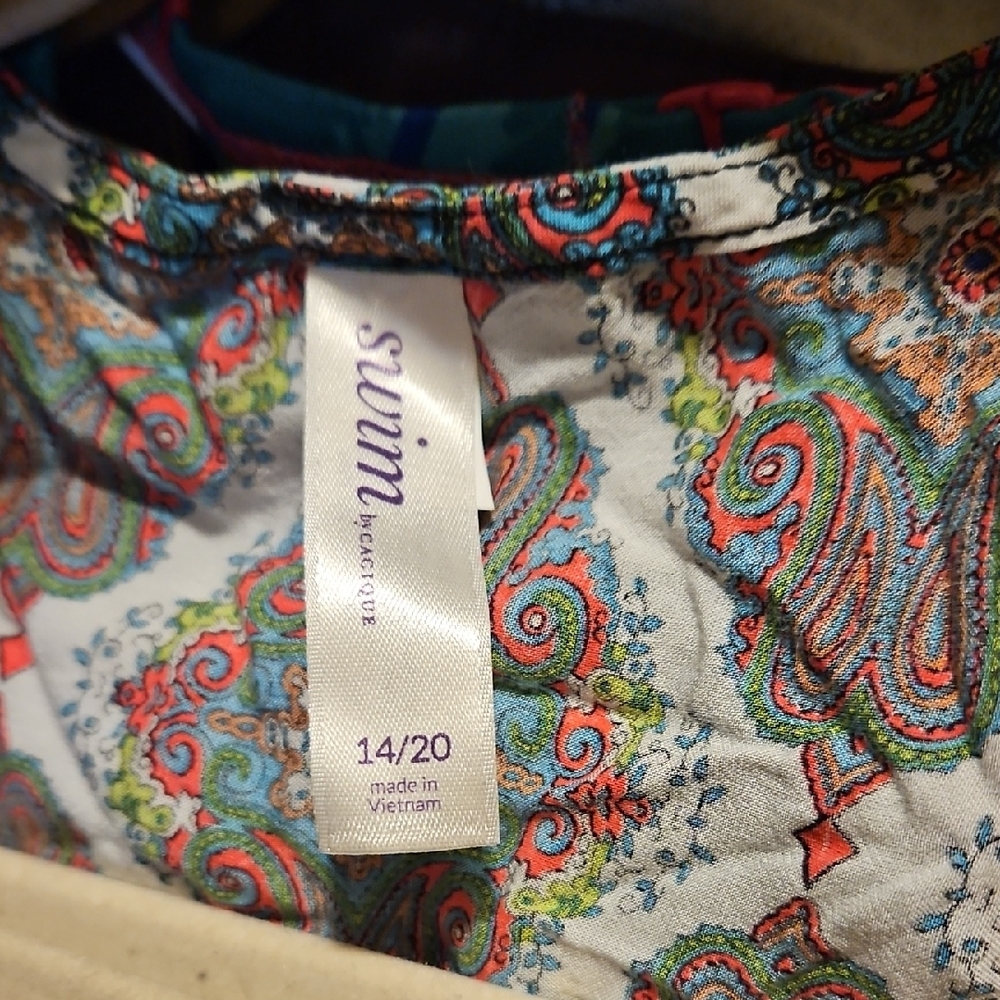 Multicolor Patterned Dress - Picture 2 of 2